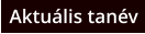 Aktuális tanév