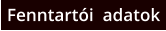 Fenntartói  adatok